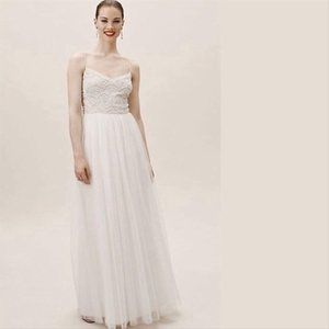 BHLDN Avaline Gown Size 4 Wedding